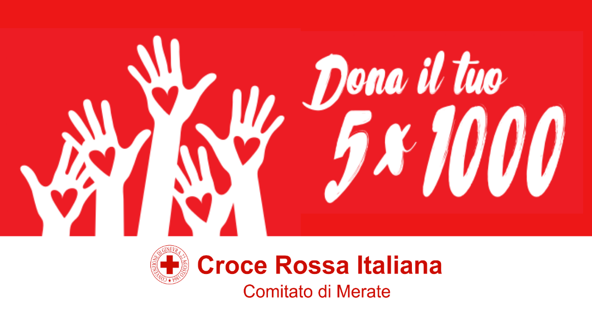 5 Per Mille Croce Rossa Italiana
